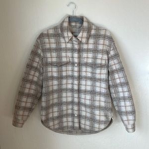 Abercrombie and Fitch Flannel Shirt Jacket